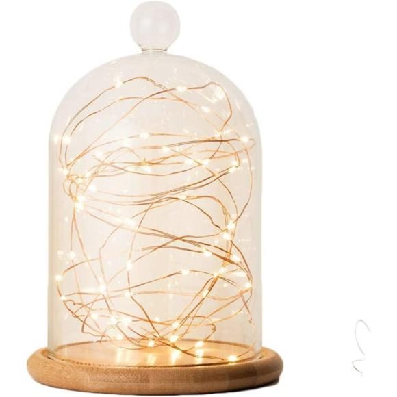 Remote Operated with 8 Modes, Home Christmas Holiday Copper Fairy String Lights - Picture 3 of 6